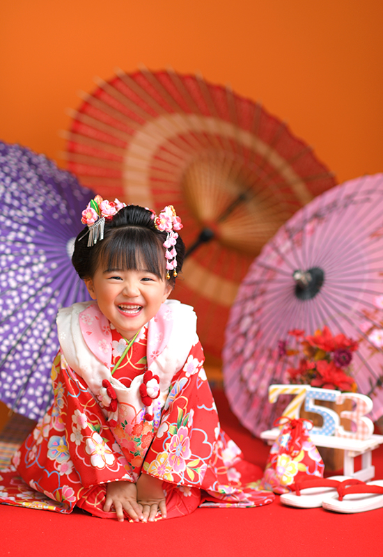 七五三3歳 フォトギャラリー 広映堂スタジオ 東久留米市に